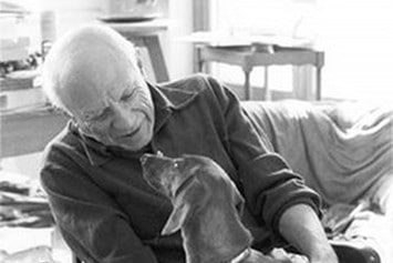 Picasso With Lump The Dachshund