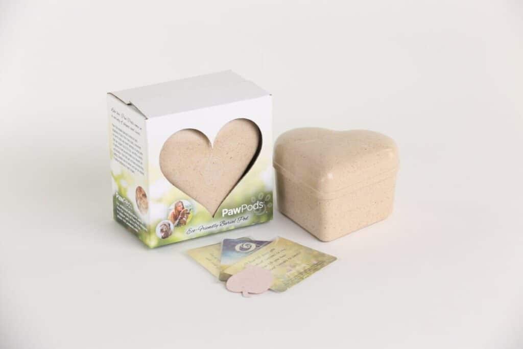 Urn Heart Packaging And Sympathy